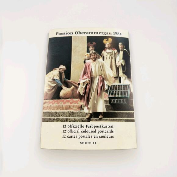 Vintage 1984 Passion Play Oberammergau Postcards – 2 Complete Sets Serie I & II - Picture 4 of 6